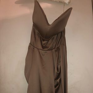 Laura Byrnes Gold Dress